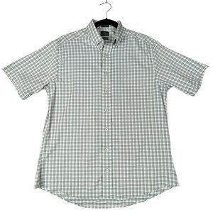 GenTeal Stoneman Button Down Short Sleeve Performance Untuck Sport Shirt NWT - S